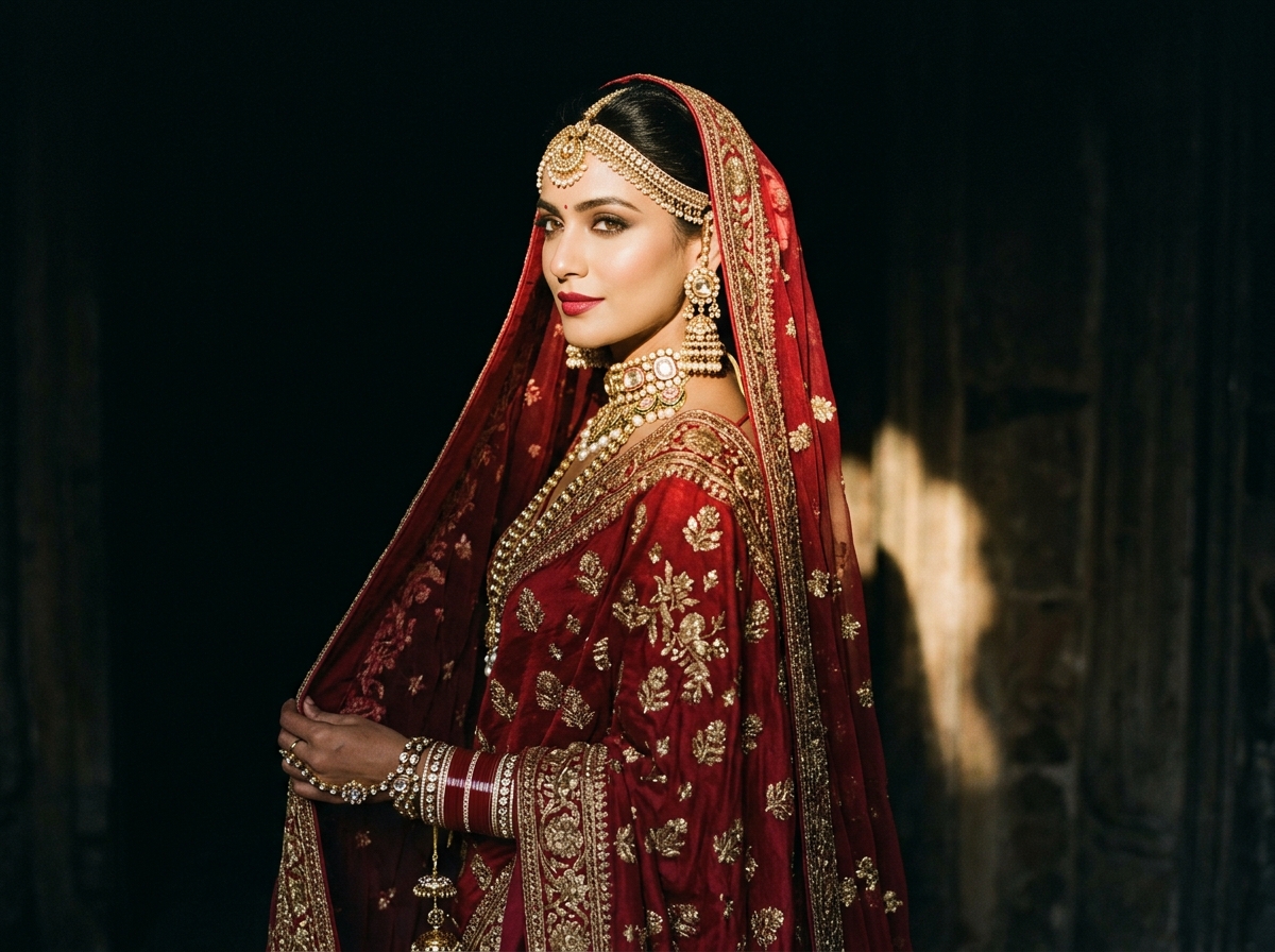 Editorial Indian Bridal Couture at Minu's Beauty World