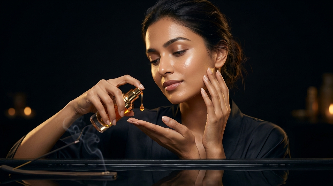 Ultra-luxury Beauty and Skincare Editorial at Minu's Beauty World